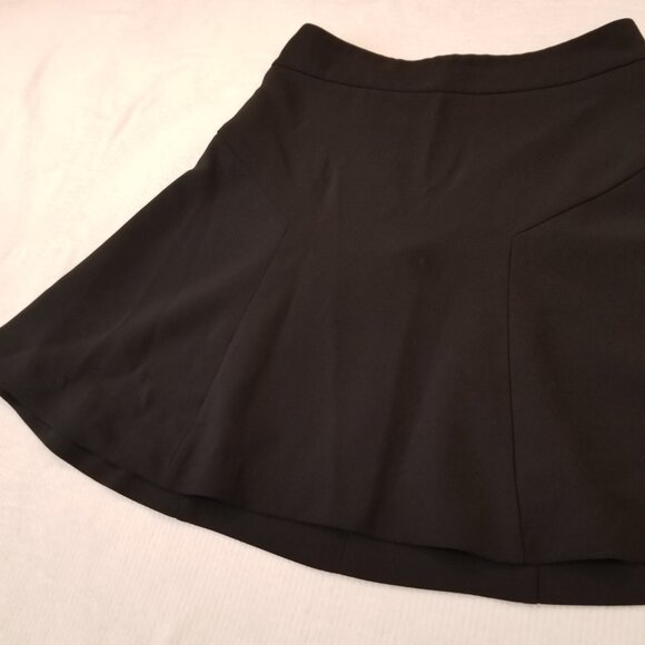 Express Fit and Flare Black Skirt US 2 Short Women's Bottom - Picture 2 of 9